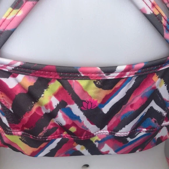 Women NWT Pink Lotus strappy bra, Beall’s M - Picture 3 of 4